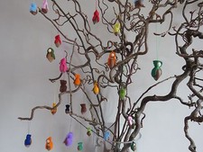 10  Nuss Wichtel Nusswichtel Zwerg Waldorf Jahreszeitentisch farbig 