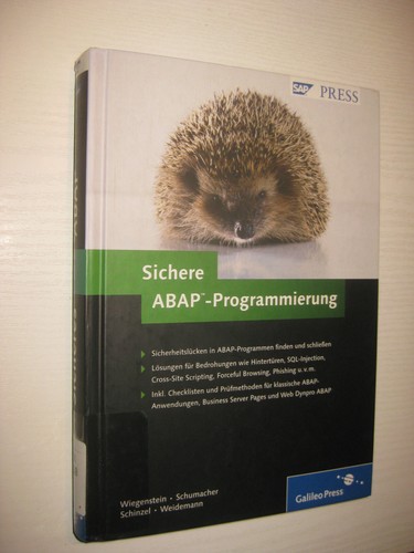 Sichere abap programmierung - sichere, abap-programmierung