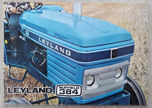 Leyland nuffield 384 traktor - leyland,
