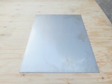 1 x Edelstahlblech Inox Edelstahl  Blech V4A  1.4571 , 55x44cm  2mm  foliert