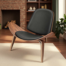 Vintage Shell Lounge Chair