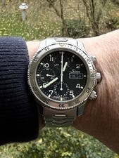 Sinn 203 Automatik Chronograph, 1. Serie, selten und schöner Zustand 