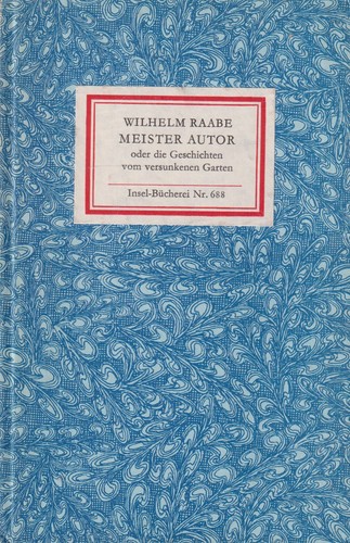 Insel bücherei 688 meister - insel-bücherei, 688,