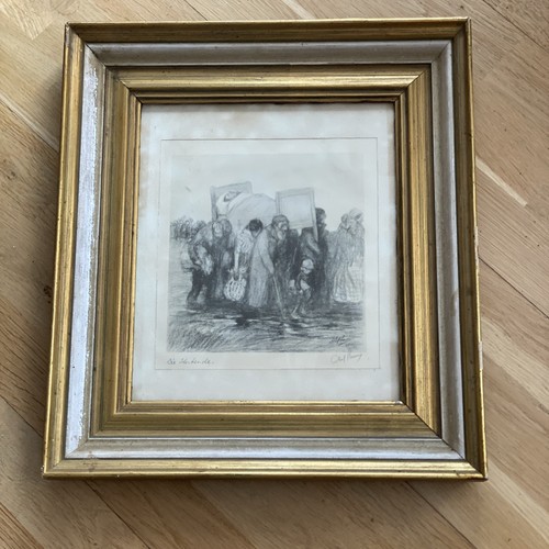 Lithografie abel pann - v.,