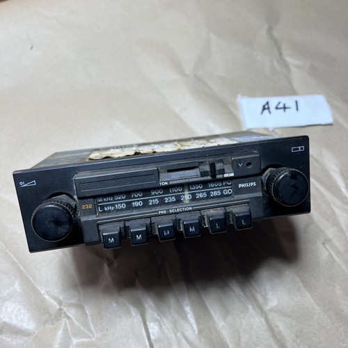 Oldtimer philips autoradio - philips,