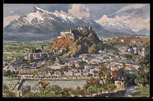 Künstler edward harrison - künstler-ak,