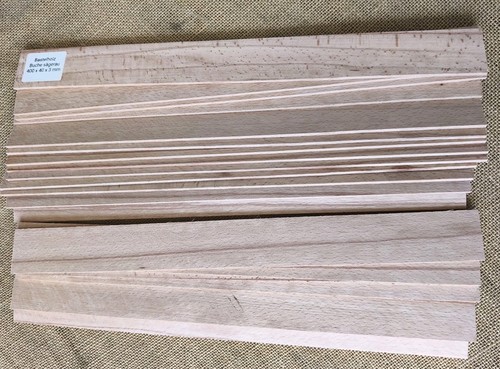 20x buche bastelholz 400 40 - bastelholz,