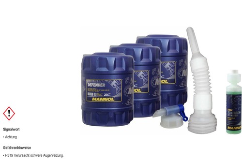 60l mannol defender 10w - 60l,