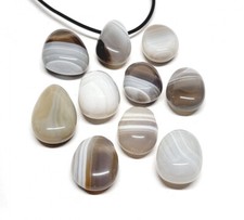  STREIFENACHAT TROMMELSTEIN