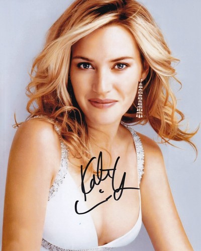 Kate winslet signed autogramm - winslet,