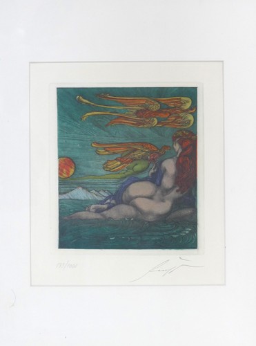 Ernst fuchs vogelmädchen - vogelmädchen,