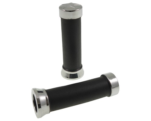 Lenkergriffe schwarz chrom - schwarz,