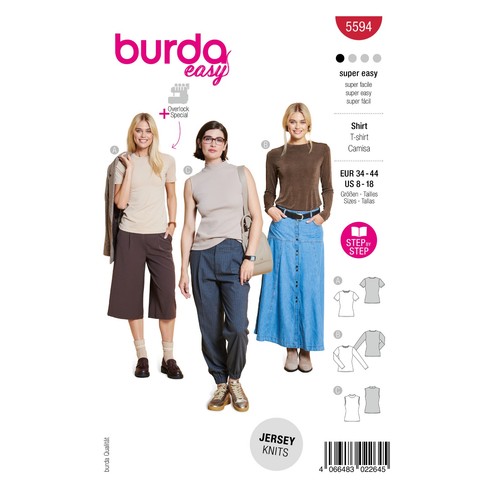 Burda easy schnittmuster - burda,