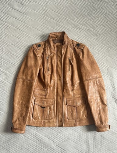 Oliver lederjacke braun - lederjacke,