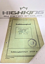 Rabeneick 125 Papiere Original