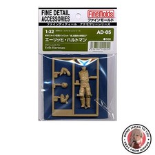 Neu Fine Molds Maßstab 1:32 Luftwaffe Erich Hartmann Pilot Figur Plastikmodell