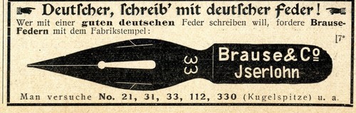 Brause iserlohn deutsche - co.,