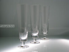 PEILL Glas - - - MALTA - 3x Bierglas, Bierflöte - 20,5 cm - - - Neuwertig