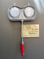 Vintage Doppel-Toaster, Marke Schwyzerhüsli, 50er-Jahre