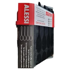 Alessi Nuovo Milano Espressolöffel 4tlg Silber Metall 10cm