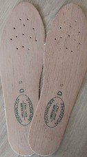 Einlegesohle Echtholz/Zeder