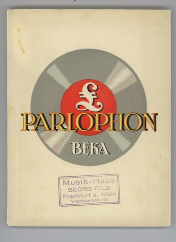 Parlophon beka musikplatten - parlophon-,, beka-musikplatten