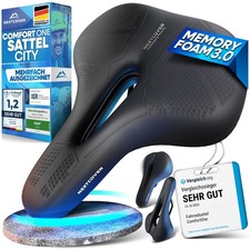 NEXTCOVER® Fahrradsattel Memory-Foam 2.0 Ergonomisch Bequem für Damen & Herren