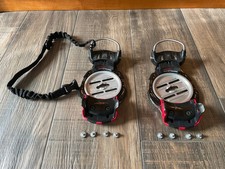 F2 Titanium Step-In Gr. L Snowboard Raceboard Hardboot Bindung für Virus, Oxess,