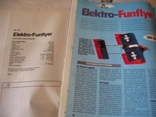 Bauplan für den Flieger "Elektro-Funflyer", 113 cm Spannweite