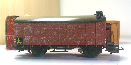 Güterwagen schlusswagen mit - schlusswagen,
