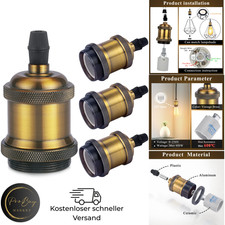 E27 Lampenfassung Vintage