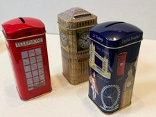 3er Set Dekorative Teedosen