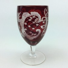 Egermann Böhmen Rubinglas