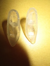 329)ALTE DURCHSICHTIGE BARBIE