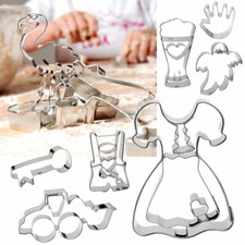 KEKSAUSSTECHER - Prägeausstecher Keks Ausstechformen Plätzchen Präge Ausstecher 