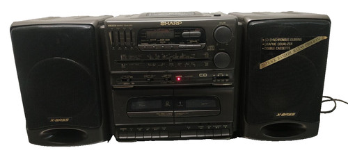 Sharp system 555h - sharp, cd-555h(gy)