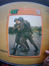 Armeerundschau 10/1980 - 4 Seiten fehlen-Zeitschrift-DDR Militärverlag-gebraucht