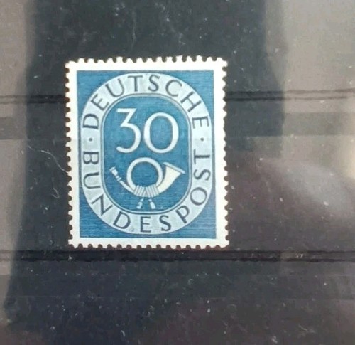 Bund 132 posthorn - posthorn,, postfrisch