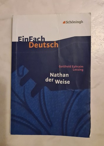 Lessing nathan der weise - nathan,