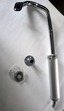 Sportauspuff Alu für 4 Takt China Roller GY6 Jonway YY50QT 50ccm neu