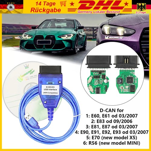 Für bmw inpa ediabas - bmw, k+dcan