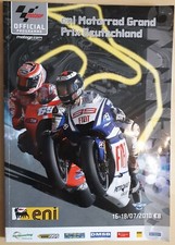 Programmheft Grand Prix 2010 Hohenstein-Ernstthal Sachsenring Rossi Simoncelli 