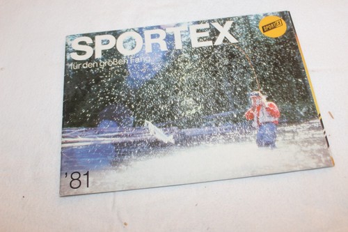 Sportex katalog 1981 - sportex,