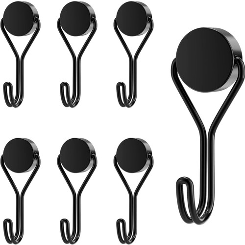 Magnethaken schwarz stück - magnethaken, 6