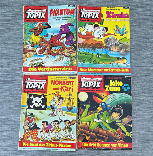 Bastei topix comic lot hefte - lot, 4
