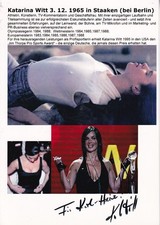 Autogramm - Katarina Witt (Eiskunstlaufen) - Kati Witt