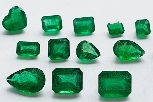 Smaragd grün lose edelsteine - smaragd, grün,