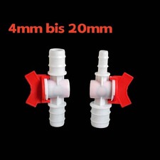 4mm bis 20mm Absperrhahn mit