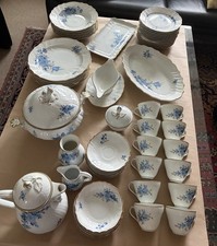 Hutschenreuther Kaffeeservice Form Dresden Chateau Blue