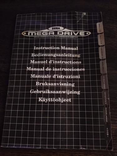 Bedienungsanleitung für sega - für,